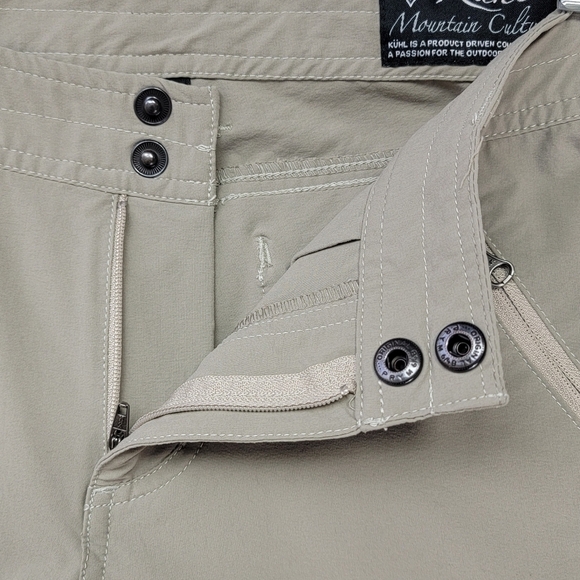 Kuhl Tan/Khaki Horizon Convertible Hiking Outdoor Active Pants/Shorts Sz 6 Short - Picture 6 of 16